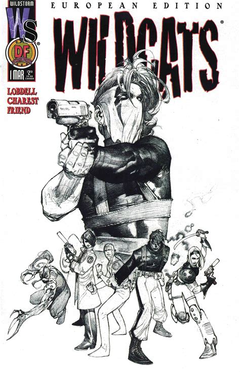 Wildcats 1 Charest Dynamic Forces European Edition Variant Wildstorm