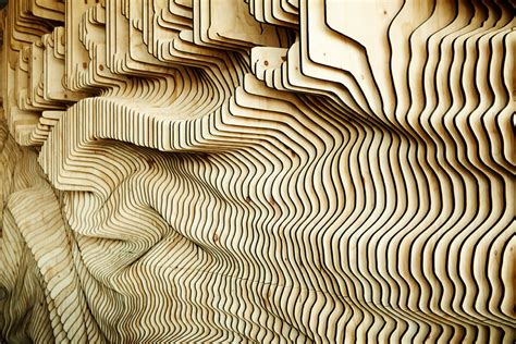 Video demonstrates a co2 laser cutter to create an edge lit acrylic/wood clock using led lights. Designers Create A Wall For Carlsberg From 160 Laser Cut ...