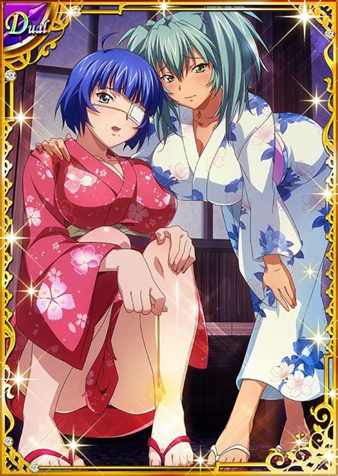 Ikkitousen Yukata 2019 Ryoumou And Ryofu 3 By Farramm On Deviantart