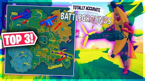Best Spots To Land In Totally Accurate Battlegrounds For Noobs Tabg