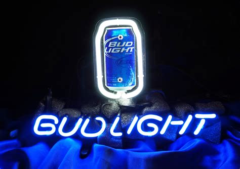 Wiki Neon Sign Blog BUD LIGHT CAN BUDWEISER BEER BAR NEON LIGHT SIGN