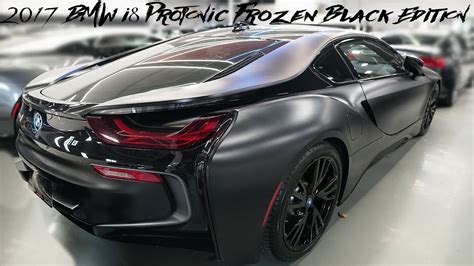 2017 Bmw I8 Protonic Frozen Black Edition Exterior And Interior