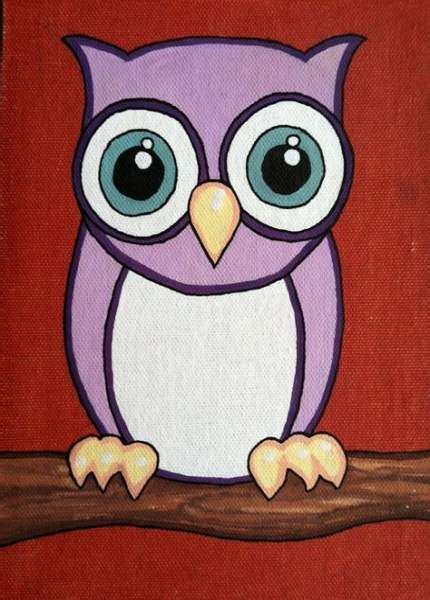 Painting Ideas On Canvas For Kids Owls 46 Ideas Owl Painting Owl