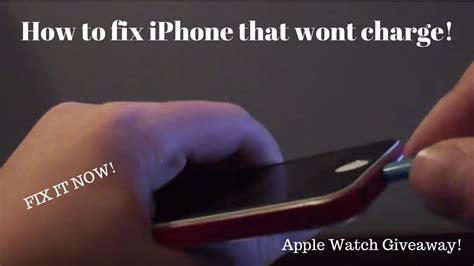 How To Fix Iphone That Wont Charge Youtube