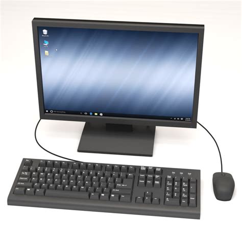 Max Computer Monitor Keyboard Mouse