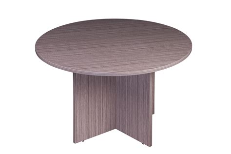 Boss Office And Home Driftwood 42 Inch Round Table