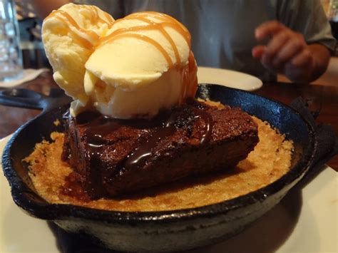 And if you're going to indulge, you. chocolate brownie - definitely a share dessert - Yelp