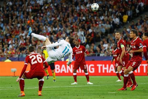 gareth bale goal vs liverpool watch spectacular overheard kick against reds in champions league