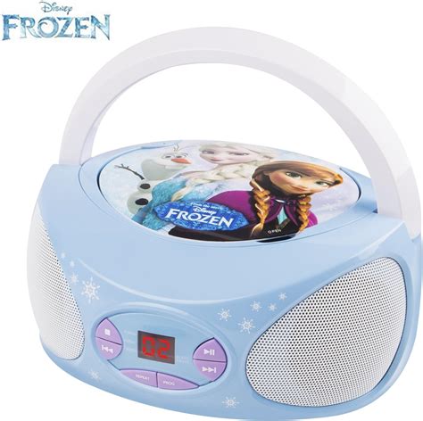 Childrens Cd Player For Kids Disney Frozen Boombox Uk