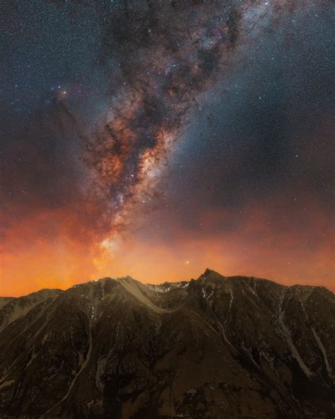 Milky Way Landscape Photos Vast