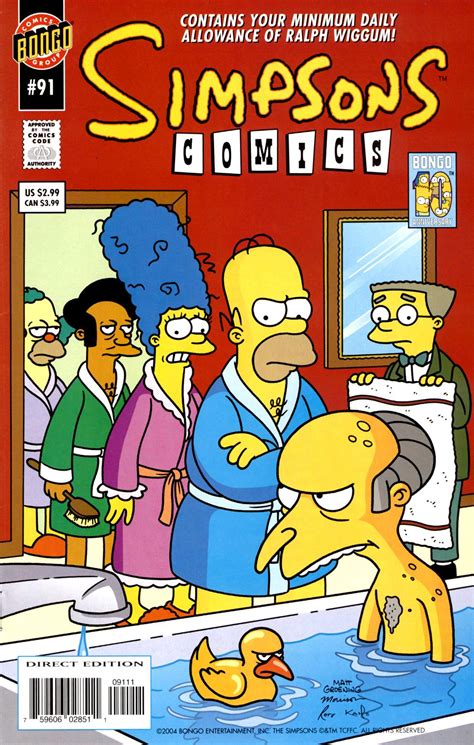 Read Online Simpsons Comics Comic Issue 91
