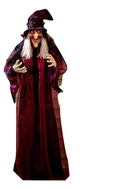 71 Life Size Hanging Animated Talking Witch Halloween Haunted House
