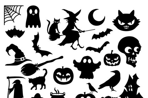 Scary Halloween Svg Bundle 25 Files By Big Design Thehungryjpeg