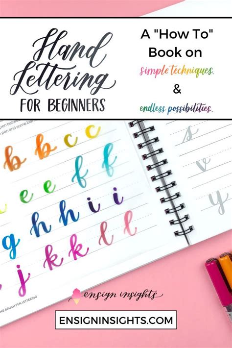 Hand Lettering Book For Beginners Hand Lettering For Beginners