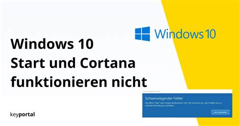 Maybe you would like to learn more about one of these? Windows 10 Start und Cortana funktionieren nicht ...