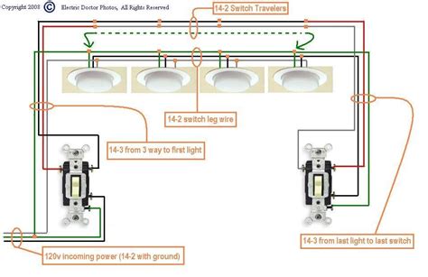 I Need A Diagram For Wiring Three Way Switches To Multiple Lights4