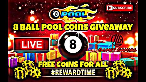 8 Ball Pool Live Coins Giveaway London To Jakarta Participate In
