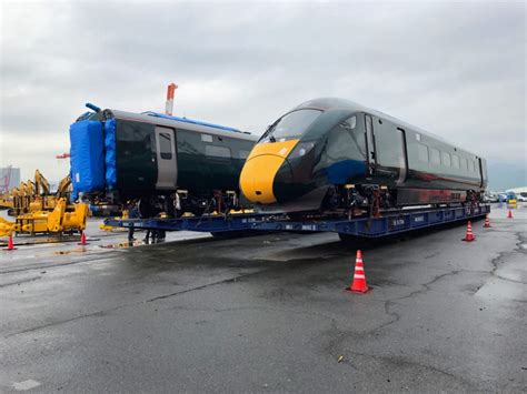First Great Western Railway Class 802 Test Train Leaves Japan For Uk