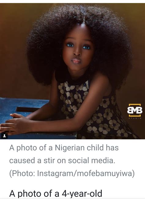 Is This 4 Year Old Nigerian The ‘most Beautiful Girl In The World