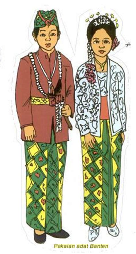blog budaya indonesia  jenis pakaian adat banten pakaian adat pangantin baju pangsi