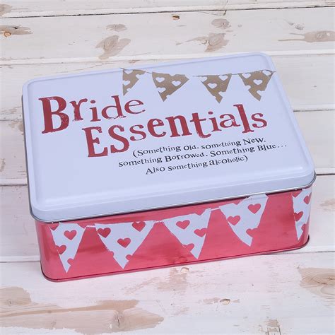 The Bride Essentials Tin The Bright Side Design 24 Ts