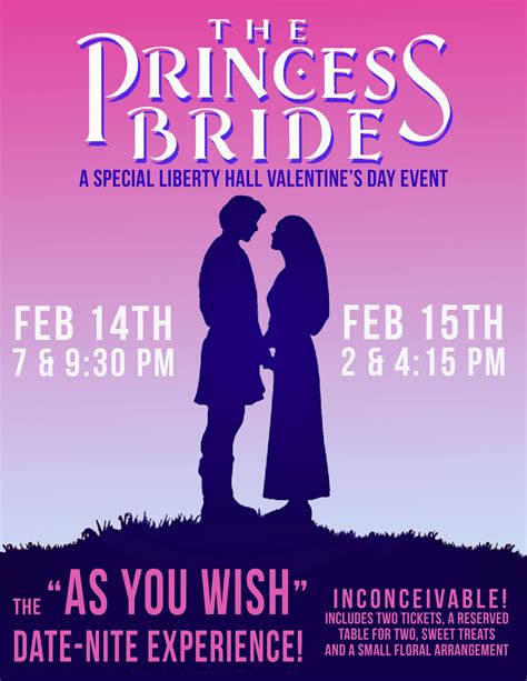 The Princess Bride Date Night Screenings Events Universe