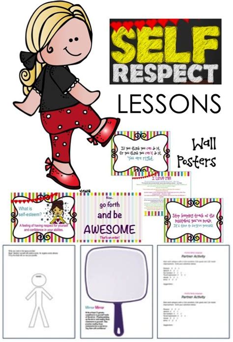 This Self Respect Lesson Includes Activities And Printables It Can Be