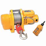 Pictures of Come Up Electric Winch