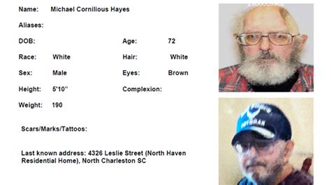 One may assume that by 70 years old he'd have everything, but there's always something out there that he wants or needs in his life, even though he might not know it! Vulnerable 72-year-old man missing in North Charleston | WCIV