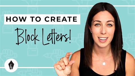 How To Do Block Lettering A Step By Step Hand Lettering Tutorial For