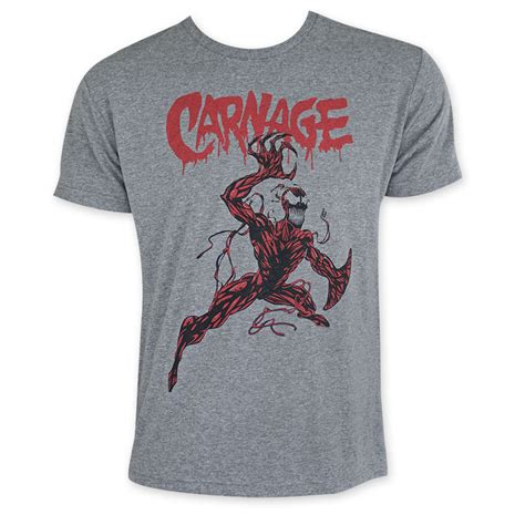 Carnage Heather Gray T Shirt