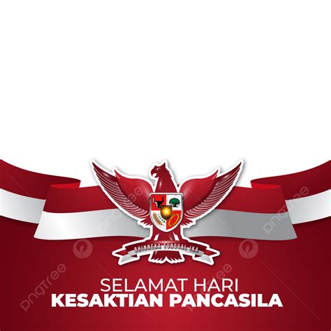 Gambar Bingkai Garuda Pancasila Merah Putih Garuda Hari Pancasila