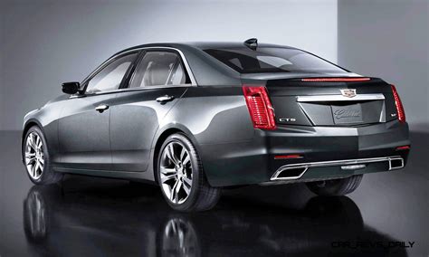 2015 Cadillac CTS Updated With New Badges, LED Brake Lights, Exhaust