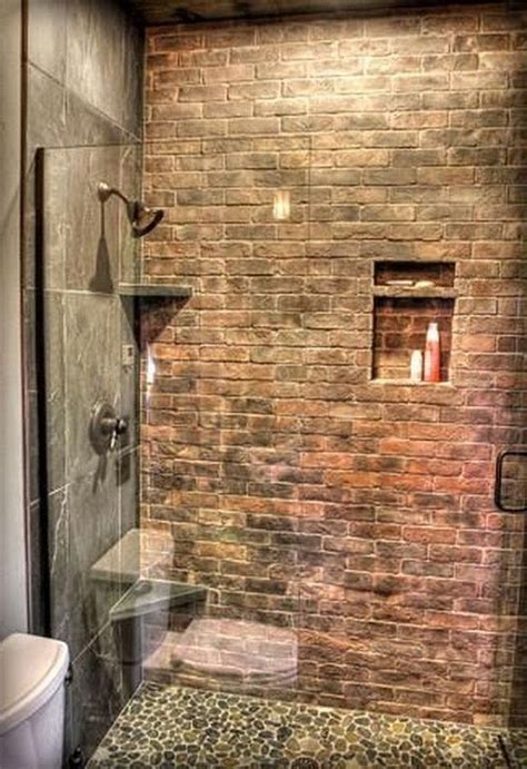Gorgeous Brick Shower Wall Tile Designs Vintage Bathroom Page Of Shower Tile