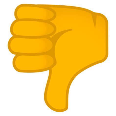 Download High Quality Thumbs Up Transparent Yellow Transparent Png