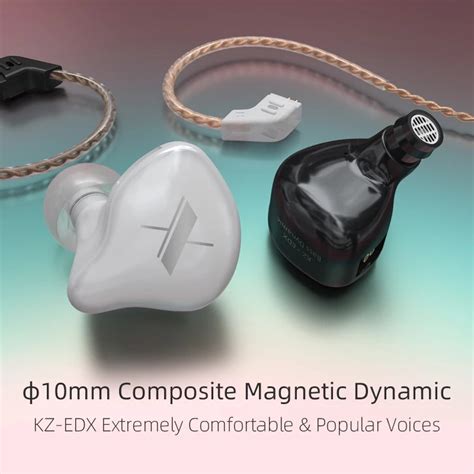 KZ EDX 1DD Dynamic In Ear Earphone HIFI DJ Monitor Earphones Earbud