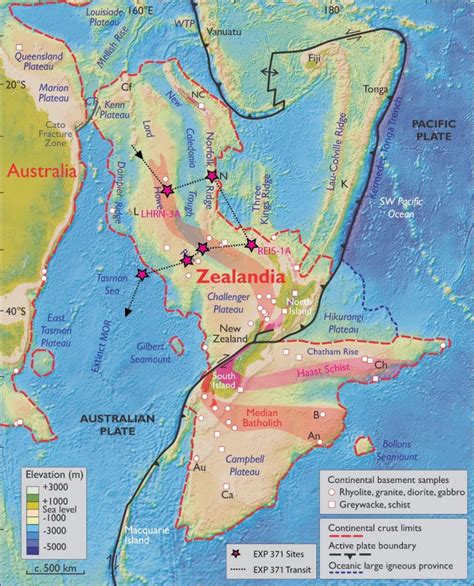 Zealandia The Submerged Continent — Science Learning Hub