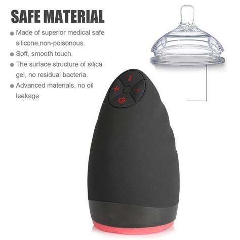 Rechargeable Vibrating Warming Blow Job Male Masturbator Oral Sex Toys For Men Ebay
