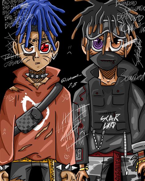 Ski Mask And Xxxtentacion Anime Wallpapers Wallpaper Cave