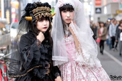 Tokyo Fashionsouka And Nattsu On The Street In Harajuku Wearing