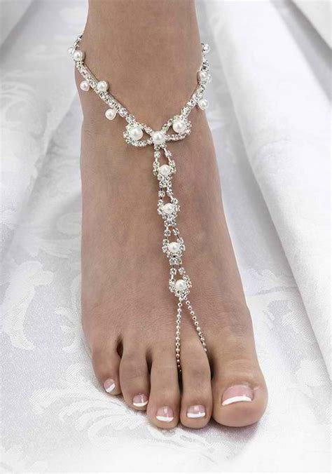 Love My Weddings Foot Jewelry For A Beach Wedding