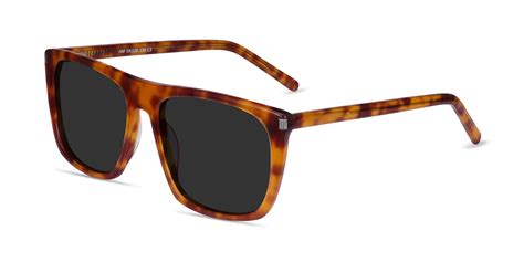 jim square light tortoise frame sunglasses for men eyebuydirect