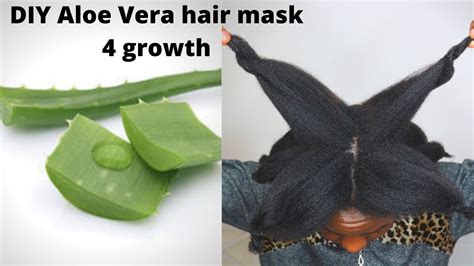 Diy aloe vera hair mask. DIY Aloe Vera Hair Mask For Hair Growth. - YouTube
