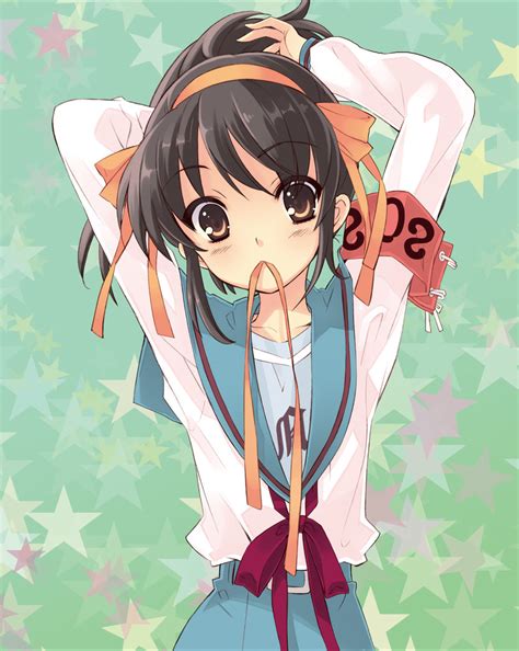 When haruhi laments about the lack of intriguing clubs around school, kyon inspires haruhi to form her own club. haruhi suzumiya :: Suzumiya Haruhi No Yuuutsu :: TMoHS ...