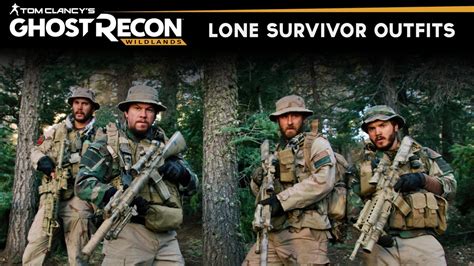 Ghost Recon Wildlands How To Make Lone Survivor Outfits Seal Team 10