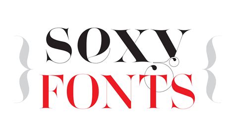 How Sexy Fonts Can Elevate Your Fashion Brand
