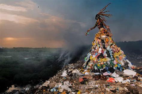 Fabrice Monteiros Best Photograph A Spirit Emerges From A Rubbish