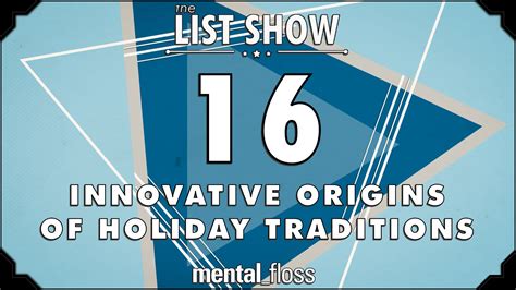Mental Floss Shares The Surprising And Festive Origins Of Holiday