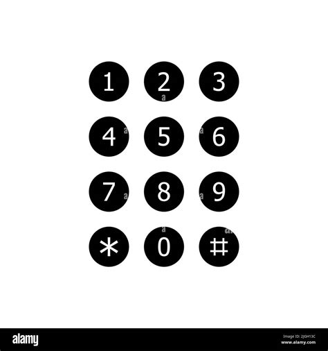 Keypad Vectors Hi Res Stock Photography And Images Alamy