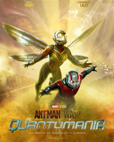 Ant Man And The Wasp Quantumania Movie Poster Marvel Movie Posters My